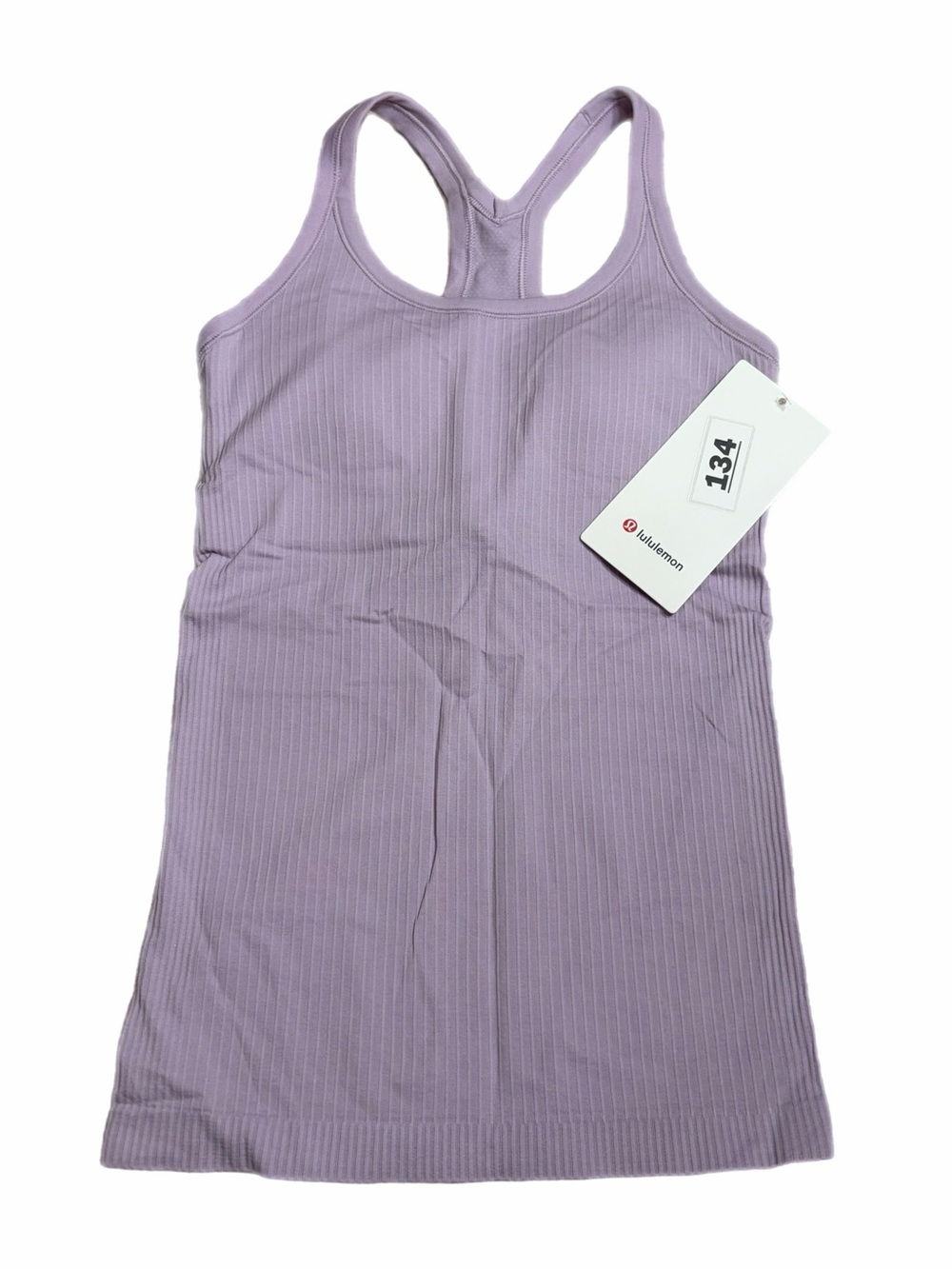 NWT Lululemon Ebb To Street Tank Top (Lilac Play) Size 4
